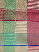 COOMO TABLECLOTH GOLD RED LIME BLUE CHECK 140 CM X 180 CM NEW